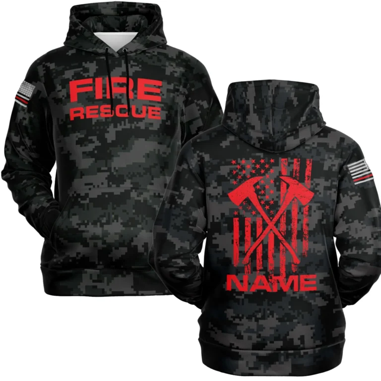 The Art of Personalization with Custom Firefighter Hoodies