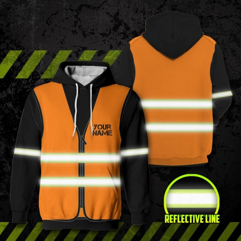 Reflective workwear custom